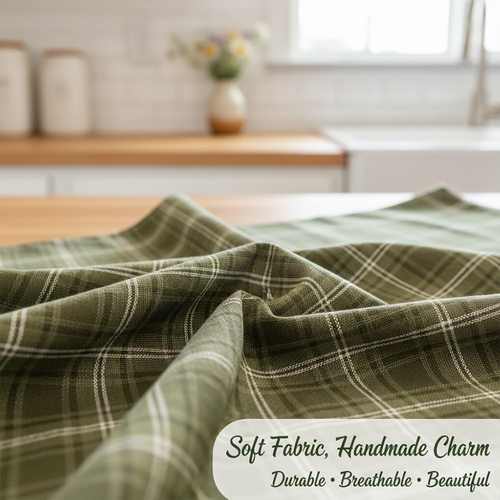 Handmade Dishwasher Skirt, Oven Skirt Curtain Cover, Decorative Cabinet Dish Washer Hidden Curtains, for Dishwashers Under Kitchen Sinks and Washing Machines, Farmhouse Rustic Decor(Yellow)